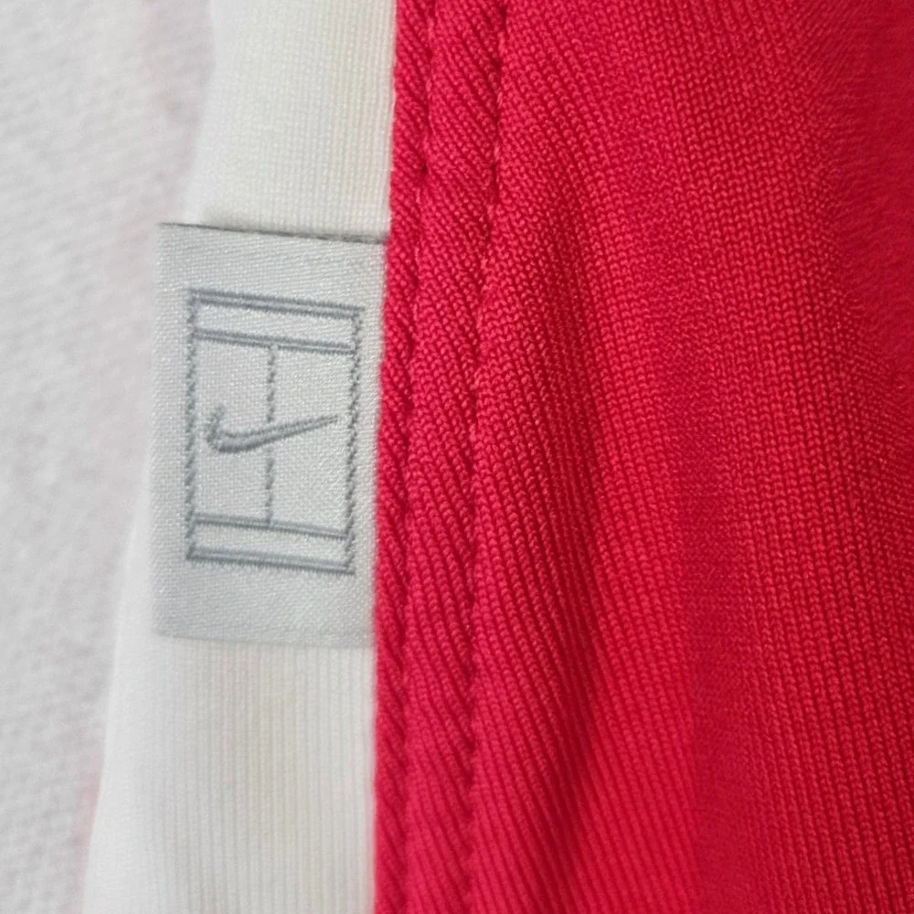 Nike Court Dri-FIT Tennis Skort Womens Medium Red White Athletic Skirt Active